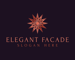 Elegant Star Mandala logo design