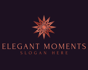 Elegant Star Mandala logo design