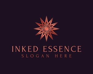 Elegant Star Mandala logo design