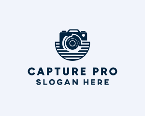 Photographer Camera Capture logo design