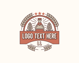 Liquor Beer Brewery logo