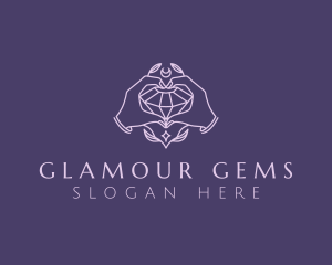 Diamond Hand Jewelry logo design