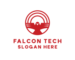 Falcon Circle Wings logo