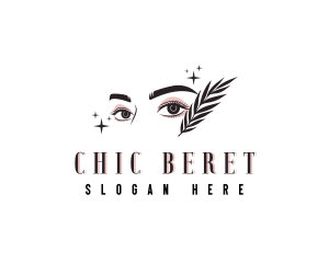 Chic Feminine Makeup logo design