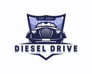 Car Driving Vehicle logo design