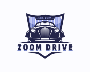 Car Driving Vehicle logo design