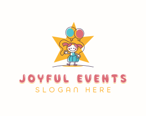 Party Event Balloon logo