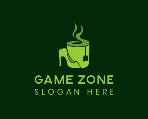 Green Tea Shoe Cafe  Logo
