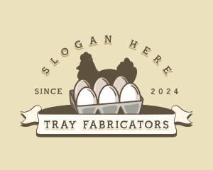 Egg Chicken Poultry logo design