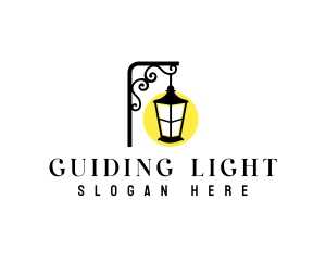 Light Lamp Lantern logo design