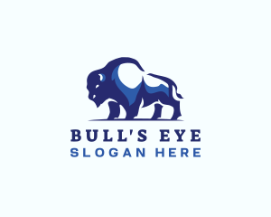 Bison Bull Wildlife logo