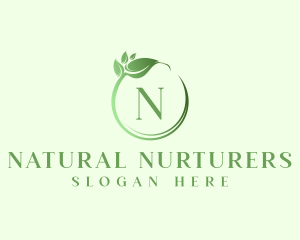 Natural Plant Spa logo design