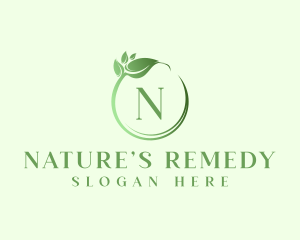 Natural Plant Spa logo design