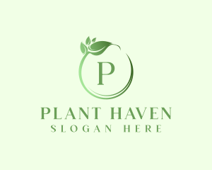 Natural Plant Spa logo design