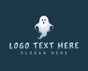 Spooky Scary Ghost logo