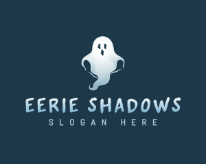 Spooky Scary Ghost logo design