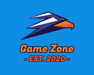 Gaming Modern Eagle logo