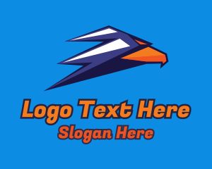Gaming Modern Eagle Logo