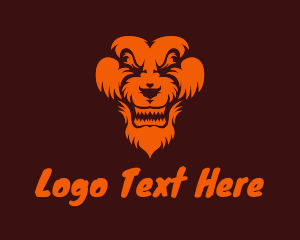 Jungle Lion Animal  Logo