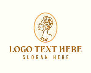 Turban Lady Beauty logo