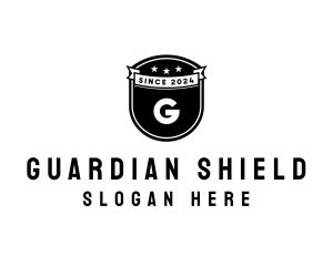 Sports Shield Banner logo