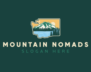 Mountain Lake Washington logo design