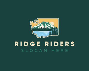 Mountain Lake Washington logo design