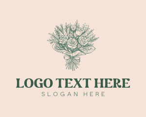 Flower Florist Bouquet logo