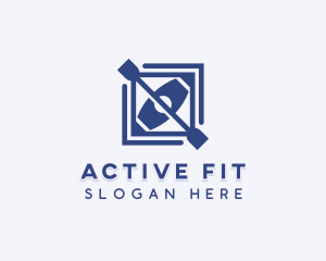 Kayak Fitness Sportswear logo design