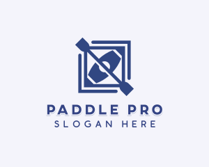 Kayak Paddle Sportswear logo design