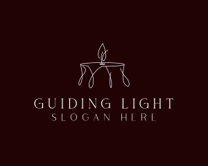 Decor Wax Candle logo design