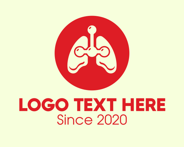 Lung Disease logo example 4