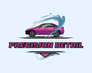 Car Wash Detailing logo design