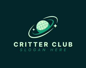 Planet Golf Ball logo design