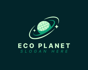 Planet Golf Ball logo design