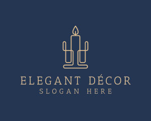 Decor Candle Maker logo design