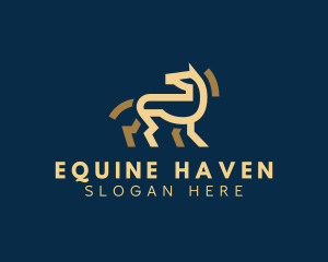 Premium Equine Horse  logo design