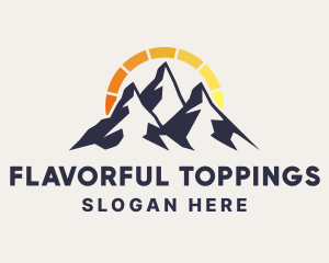 Natural Energy Mountain logo design