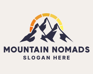 Natural Energy Mountain logo design