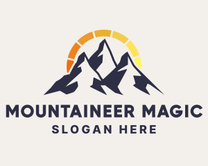 Natural Energy Mountain logo design