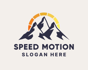 Natural Energy Mountain logo design