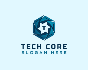 Hexagon Cyber Technology logo design