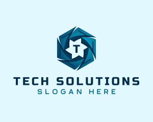 Hexagon Cyber Technology logo design