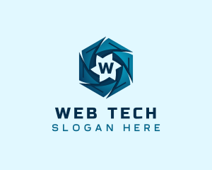 Hexagon Cyber Technology logo design