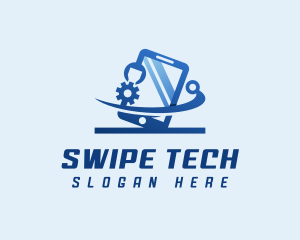 Smartphone Tech Developer logo design