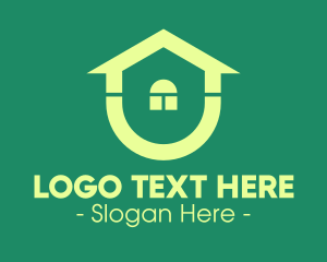 Property - Green Housing Property logo design