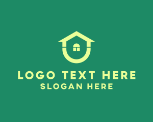 Green - Green Housing Property logo design
