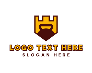 Fitness  Kettlebell Shield logo