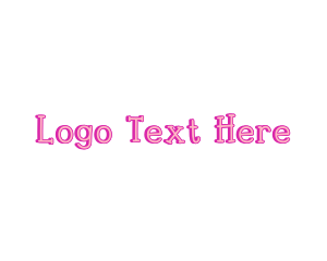 Pink Joyful Wordmark logo