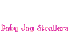 Pink Joyful Wordmark logo design